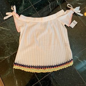 - NWT BANJARA off the shoulder blouse